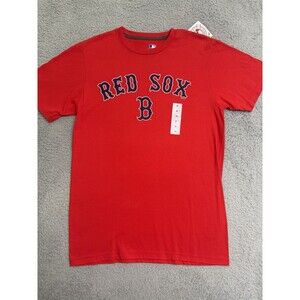 MLB Brand Boston Red Sox T Shirt Men's Size Medium Ring Spun Cotton Baseball